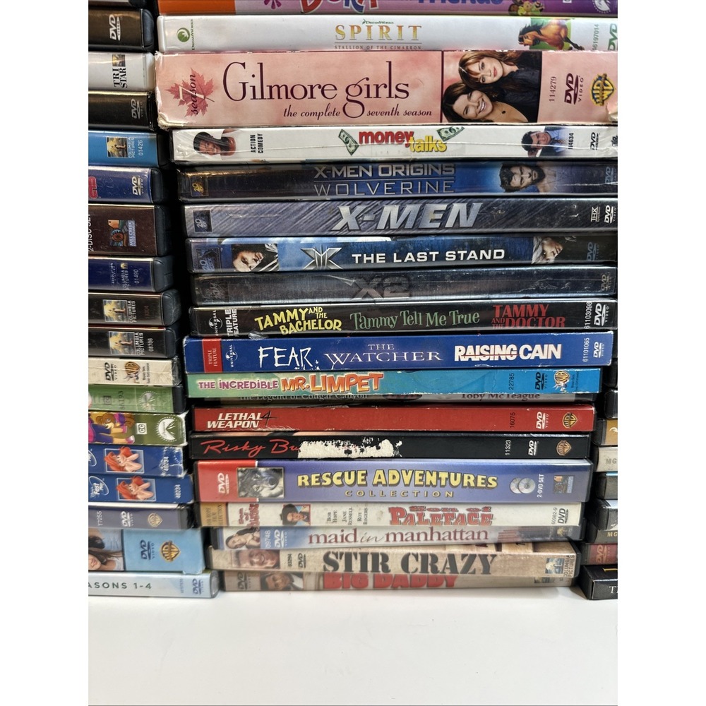 Huge DVD Movie Lot 108 Assorted Movies All Genres - Seasons - Some Sealed - Picture 4 of 9